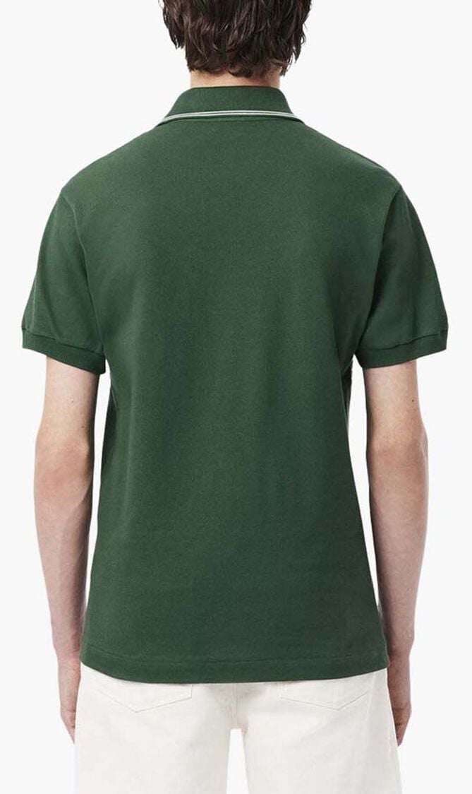 Embroidered Shield Polo Shirt