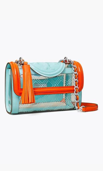 Fleming Clear Convertible Shoulder Bag