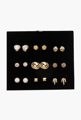 9 Earrings Set