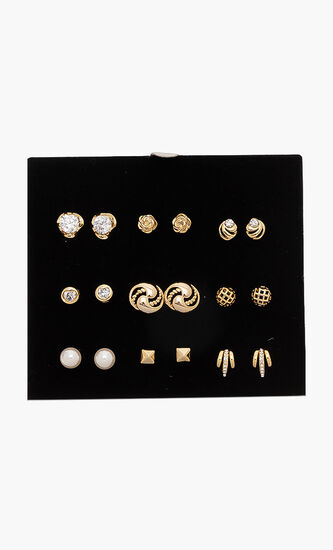 9 Earrings Set