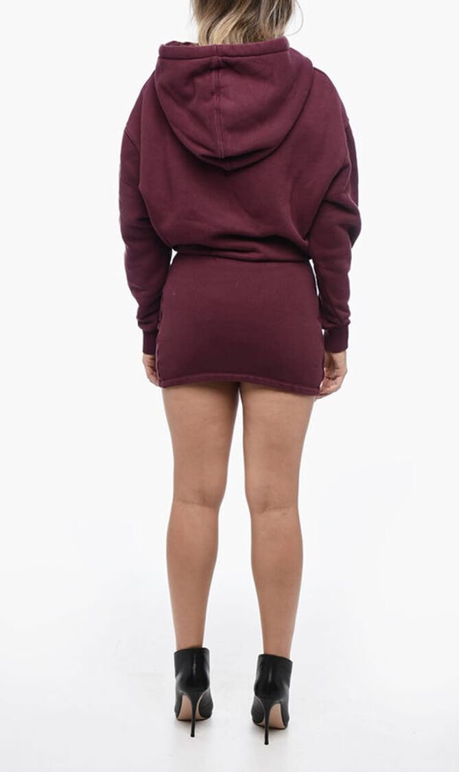 FOR ALL BOOK HOODIE SWEATDRES BURGUNDY
