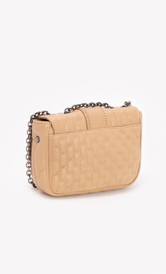 Braided Leather Shoulder Bag