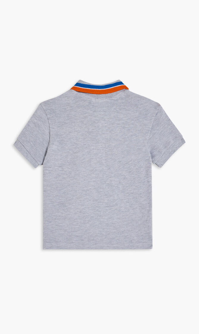 SHORT SLEEVED RIBBED COLLAR SHIRT SHORT SLEEVED RIBBED COLLAR SHIRT