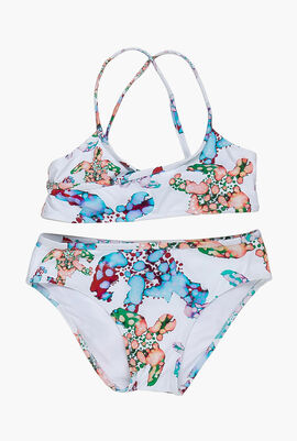 Gigi Printed Two Pieces Swimsuit