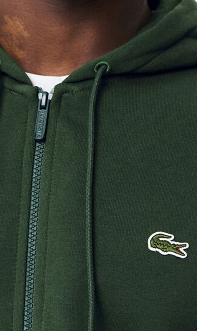 Zip-up Fleece Hoodie