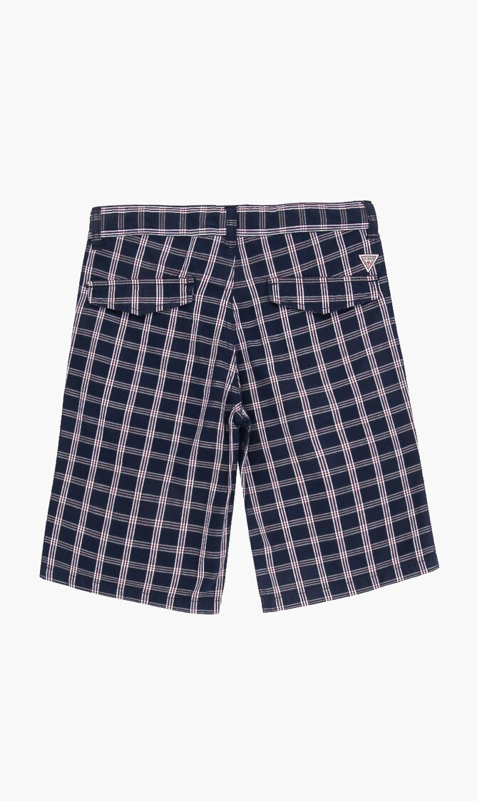 Chequered Shorts