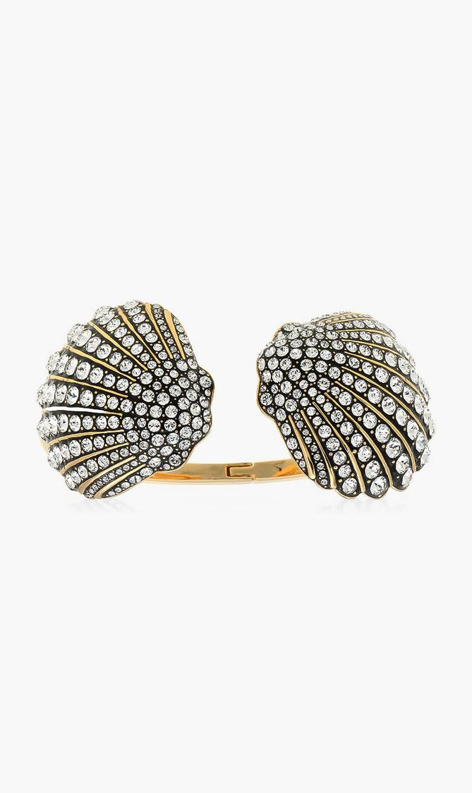 Idyllia Shell Motif Bangle