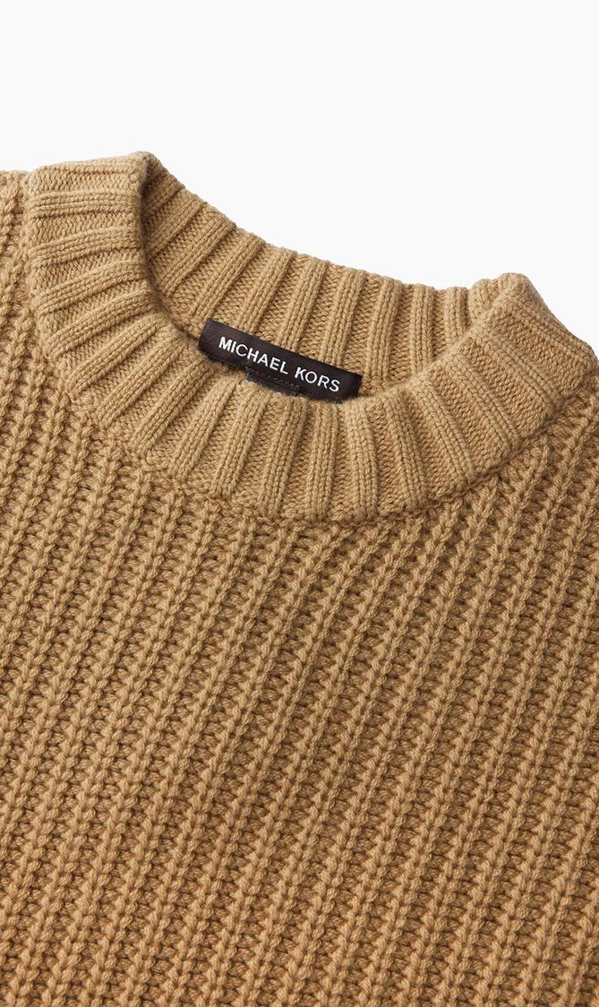 Ribbed Wool And Cashmere Blend Sweater