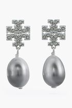 KIRA PAVE PEARL DROP EARRING