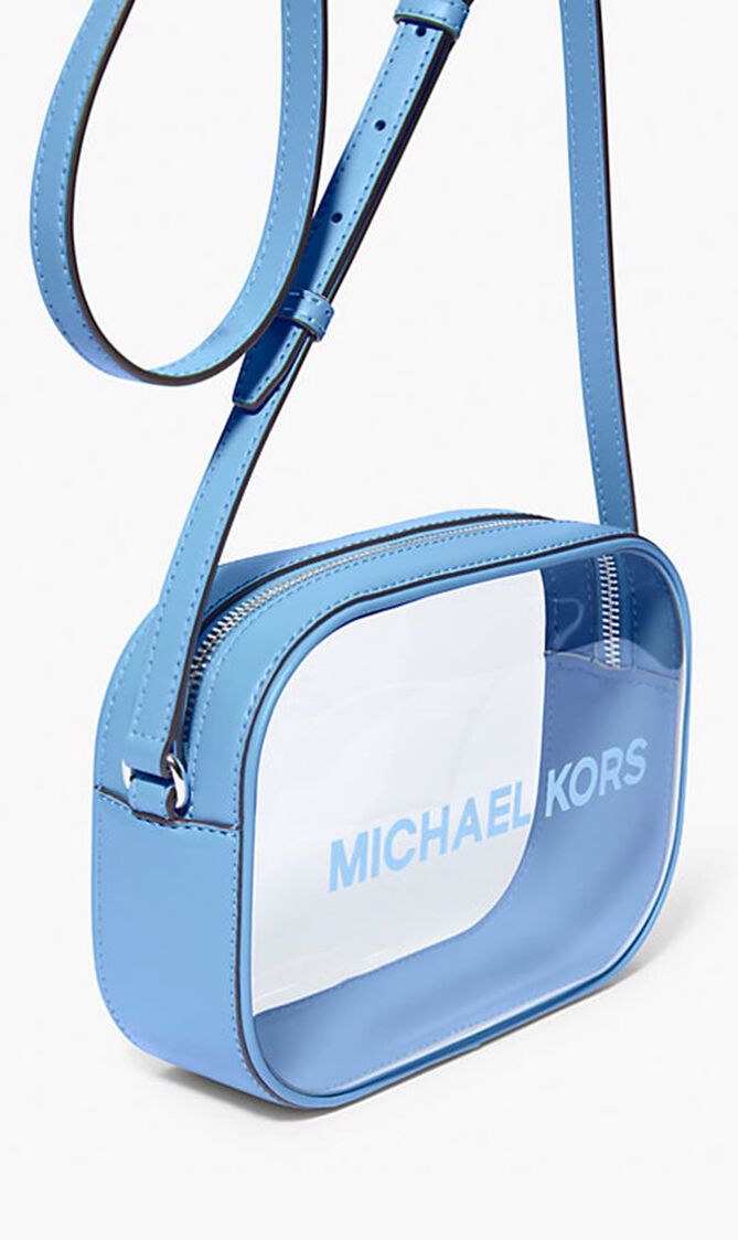 Jet Set Travel Medium Clear Vinyl Camera Bag