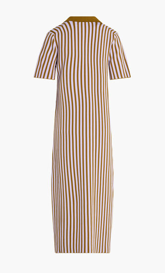 Rib Polo Dress