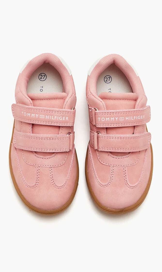LOW CUT VELCRO SNEAKER PINK OFF WHITE