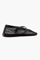 Fishnet Ballet Flats