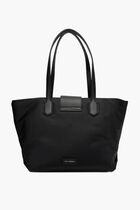 K/Signature Nylon MD Tote
