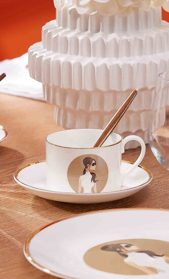 Victoria Tea Cup & Saucer