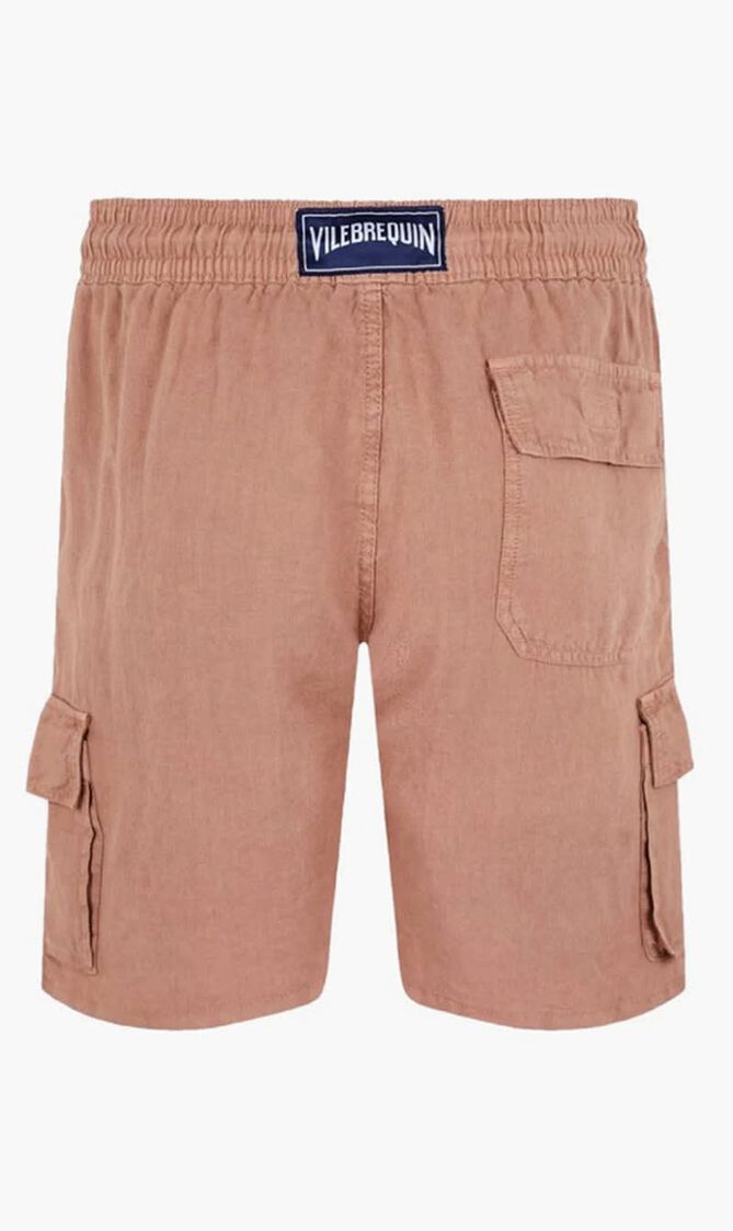 Rose Linen Shorts