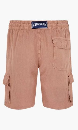 Rose Linen Shorts