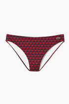 Monogram Burgundy Bikini Bottom