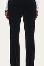 COTTON VELVET TROUSERS WITHOUT PLEATS