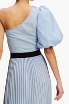Flower One Shoulder Blouse