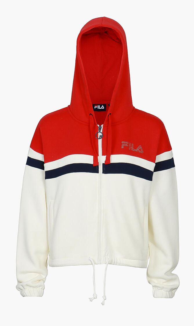 Colorblock Hoodie Zip