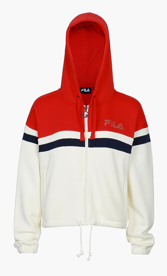 Colorblock Hoodie Zip