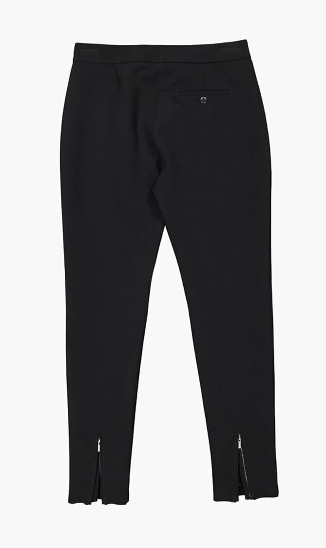 STRETCH WOOL GABARDINE TROUSERS