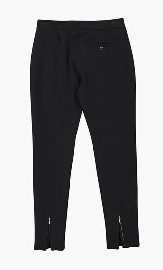 STRETCH WOOL GABARDINE TROUSERS