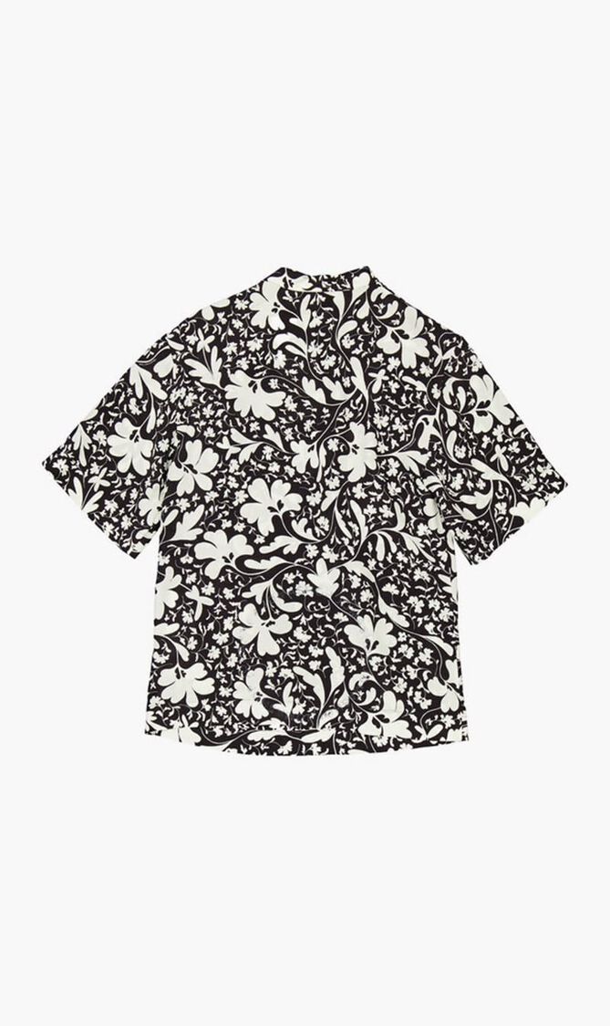 FOREST FLOOR FLOWER PRINT TOP