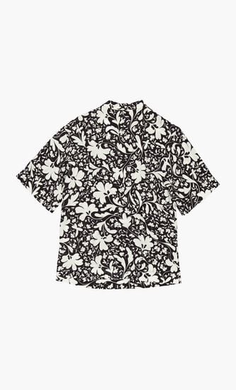 FOREST FLOOR FLOWER PRINT TOP