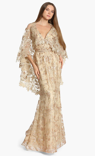Floral Lace Gown