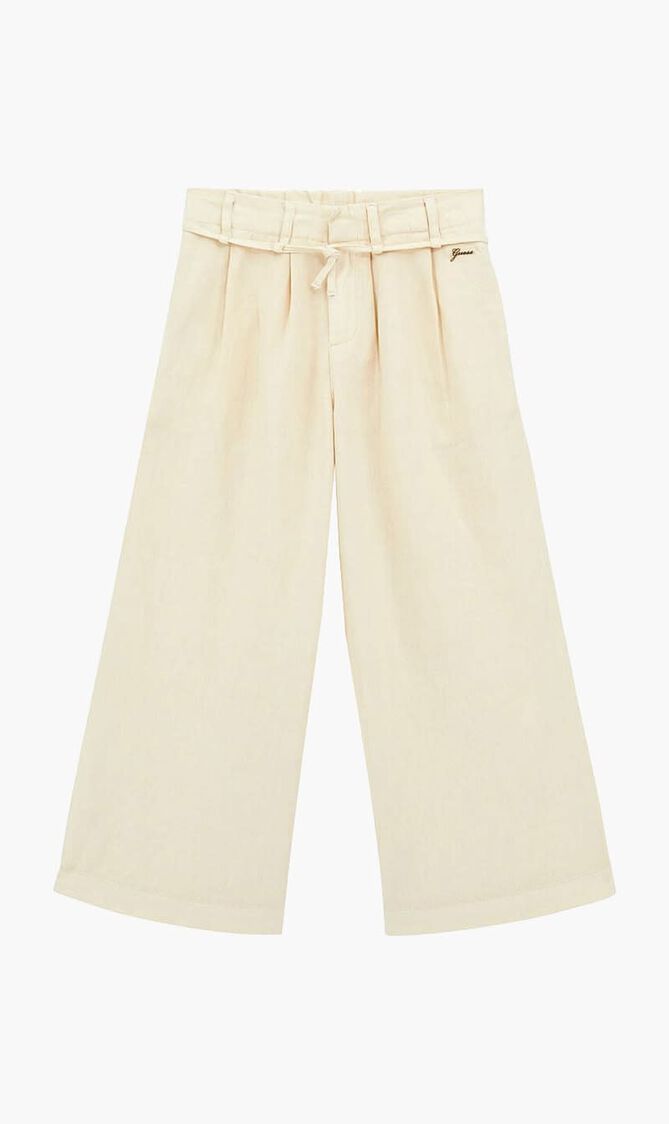 Dye Linen Blend Pants
