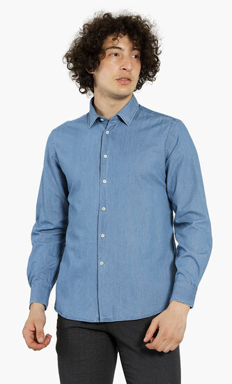 Plain Long Sleeves Shirt