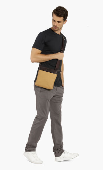 Garrel Textured Crossbody Bag