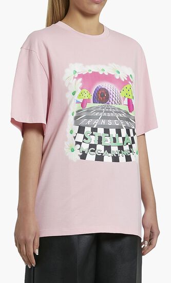 Day Tripper Print T Shirt