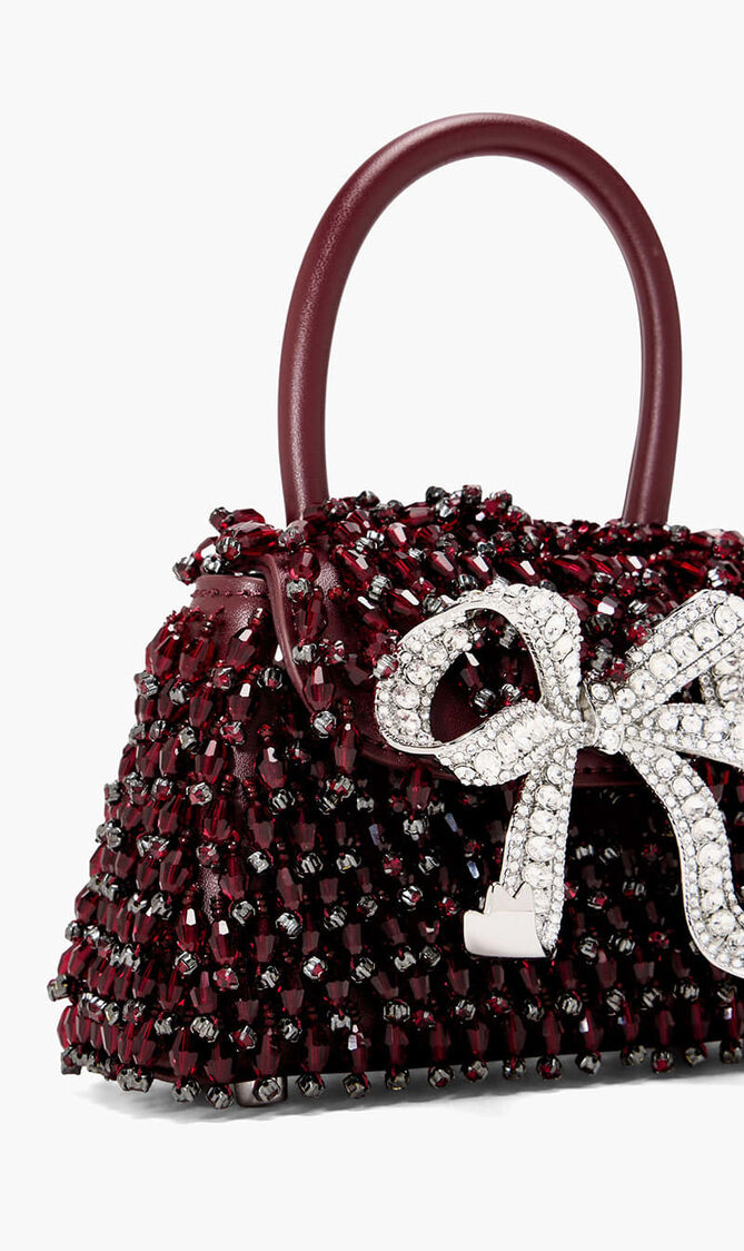 Embellished Micro Bow bag