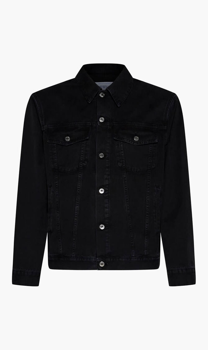 CANV VARSITY SKATE JKT BLACK WHITE