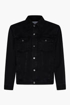 CANV VARSITY SKATE JKT BLACK WHITE