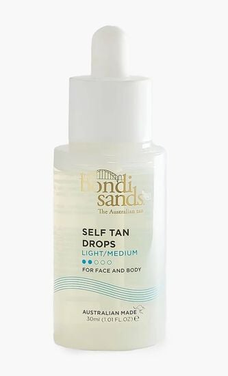 NEW  BONDI SANDS FACE DROPS LIGHT/MEDIUM 30ML