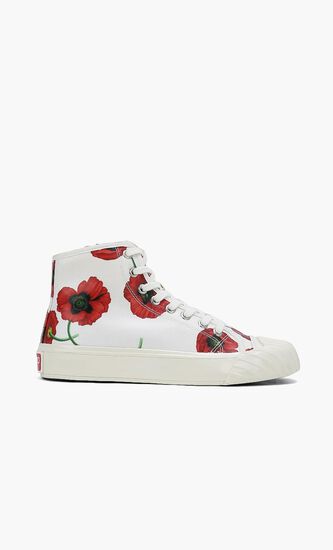 Floral High Rise Sneakers