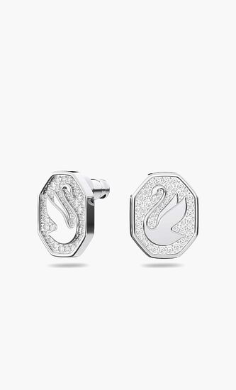 Rhodium Plated Earring