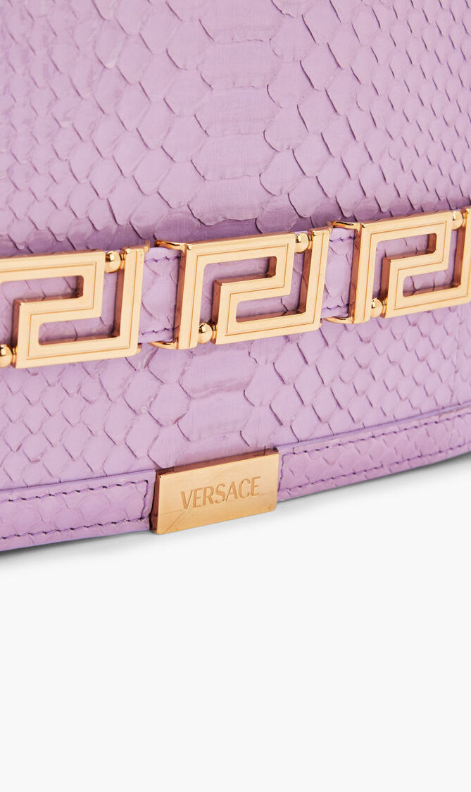 BAG GRECA GODDESS LARGE CLUTCH PYTHON