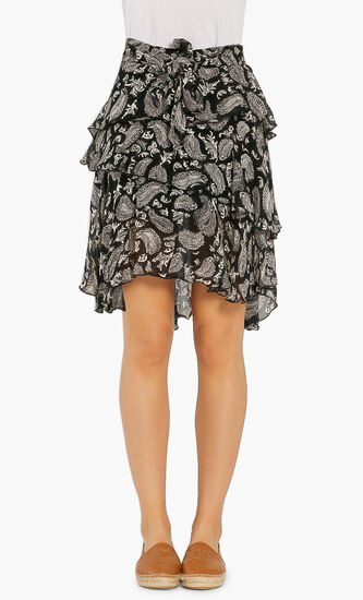 Printed Layered Skirt