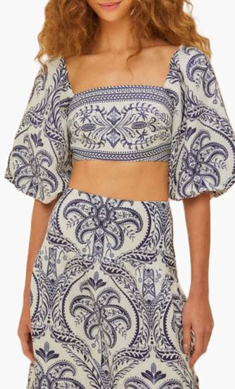 Tropical Cameo Blouse