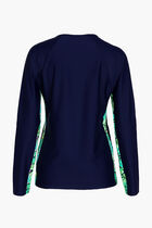 Roller Printed Long Sleeve Top