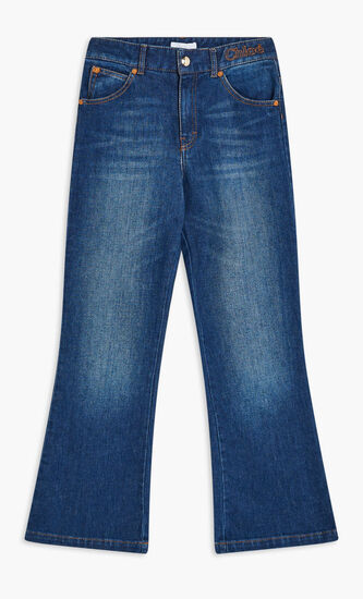 DENIM TROUSERS