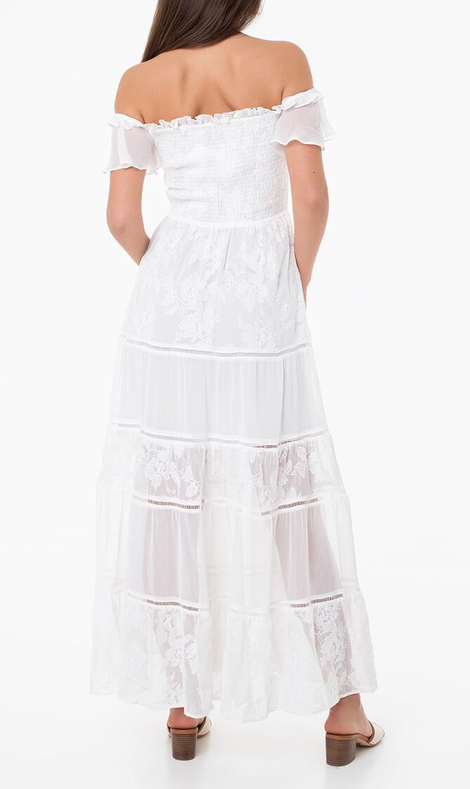 Ss Giuditta Embro Long Dress