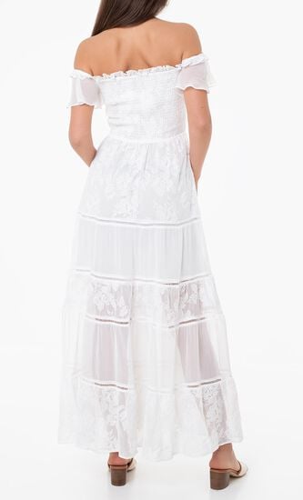 Ss Giuditta Embro Long Dress