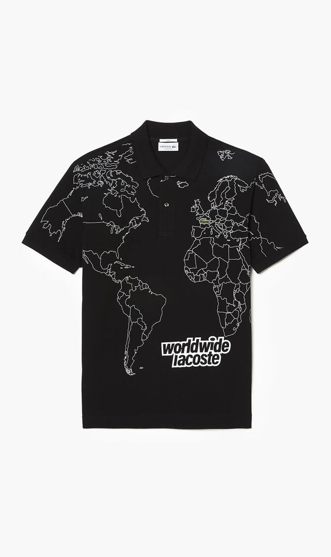 SHORT SLEEVED RIBBED COLLAR SHIRT