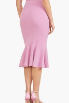 Marciano Low Ruffles Midi Skirt